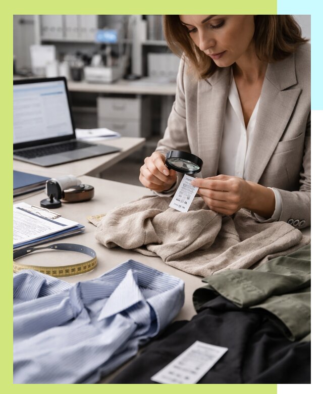 Сертификация одежды и текстиля в Ульяновске, быстрая экспертиза