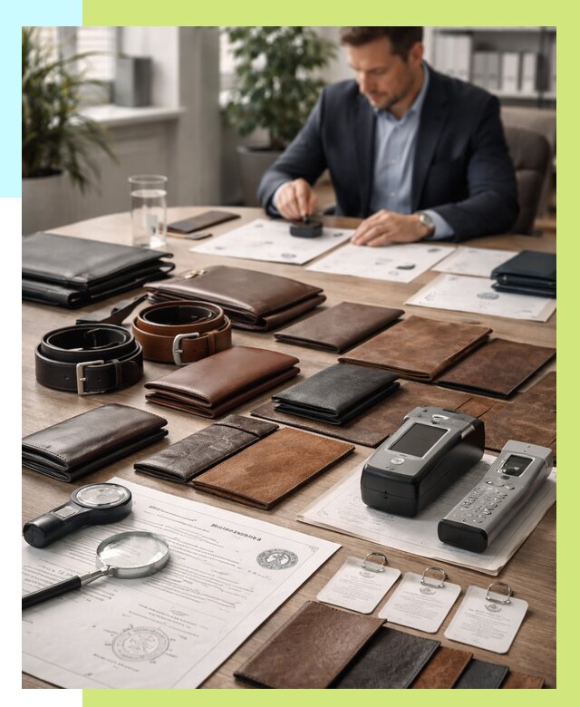 Сертификация кожаных изделий в Ульяновске от 12342 р. | Алешин-Улн