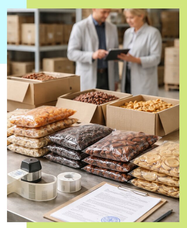 Сертификация сухофруктов в Ульяновске от 12342 р. | Алешин-Улн под ключ