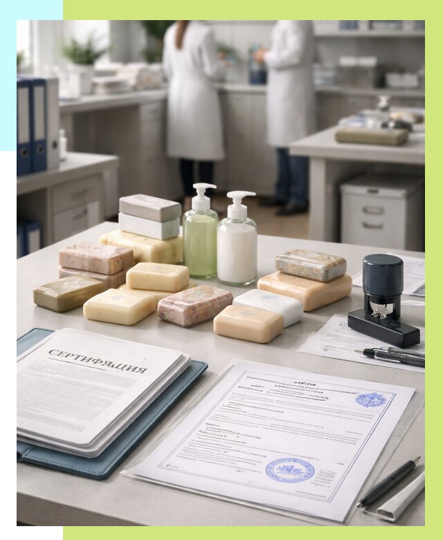 Сертификация мыла и сертификат на мыло в Ульяновске от 12342 | Алешин-Улн