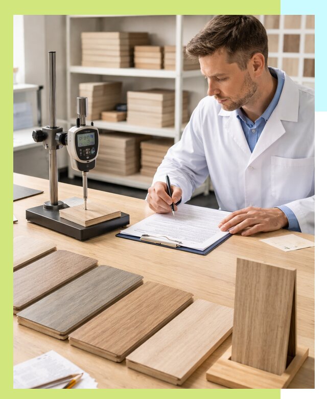 Сертификация ламината с испытаниями и оформлением документов в Ульяновске