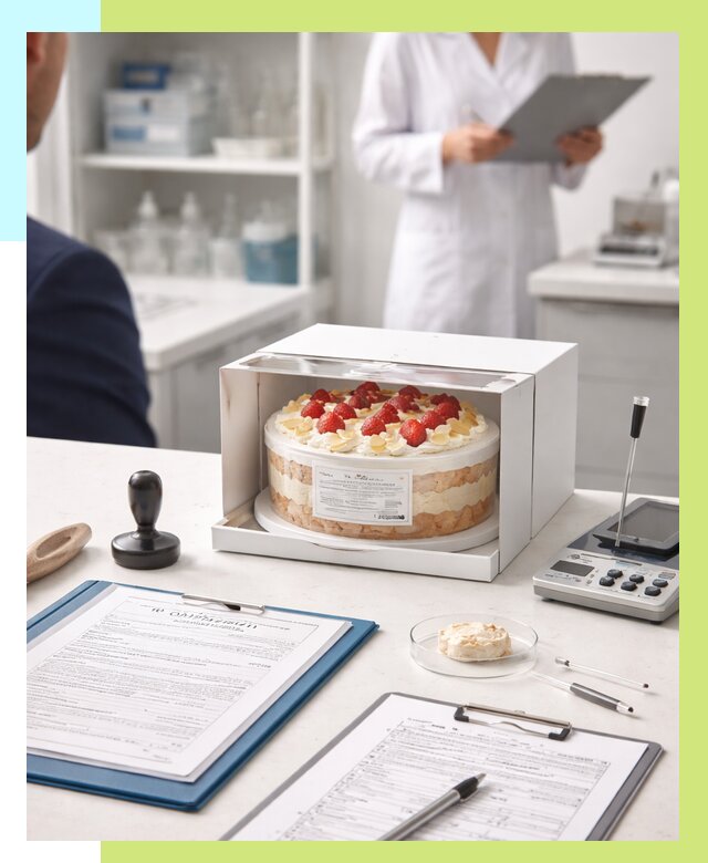 Сертификация тортов в Ульяновске от 9257 р. заказать | Алешин-Улн