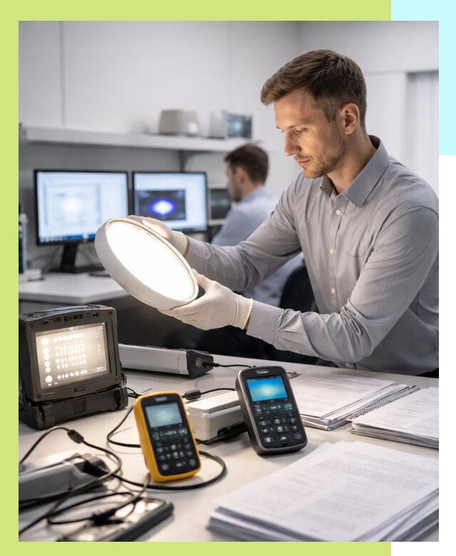 Сертификация светильников в Ульяновске: испытания и оформление