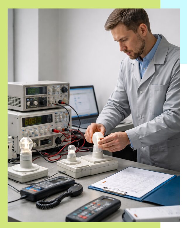 Сертификация ламп и светильников в Ульяновске по нормативам