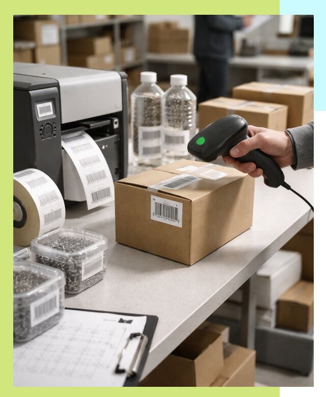 Штрихкодирование продукции и маркировка для продажи в Ульяновске