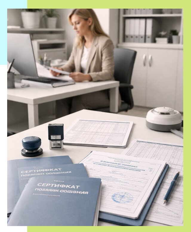 Сертификаты пожарной безопасности в Ульяновске от 15428 р. | Алешин-Улн