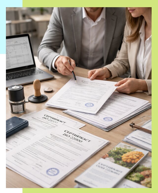 Сертификат ISO 22000 в Ульяновске от 41140 р. под ключ | Алешин-Улн