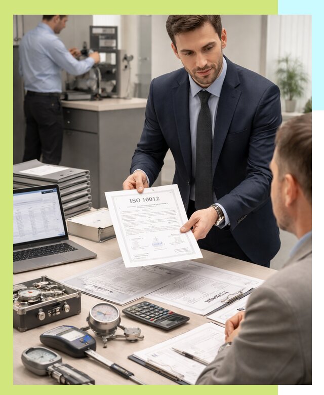 Выдача сертификата ISO 10012 по требованиям метрологии в Ульяновске